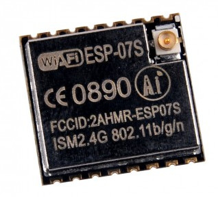 Núcleo eletrônico de WIFI V1 IEEE802.11 B/G/N ESP8266 do módulo de Digitas do pensador de ESP-07S Ai