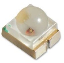 Microplaqueta do diodo emissor de luz 3.5X2.8mm SMD da ótica eletrónica de KPED-3528SURC Kingbright