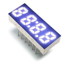 A placa eletrônica da indicação digital de 4 dígitos, um segmento de 0,25 polegadas 7 conduziu a exposição para o temporizador